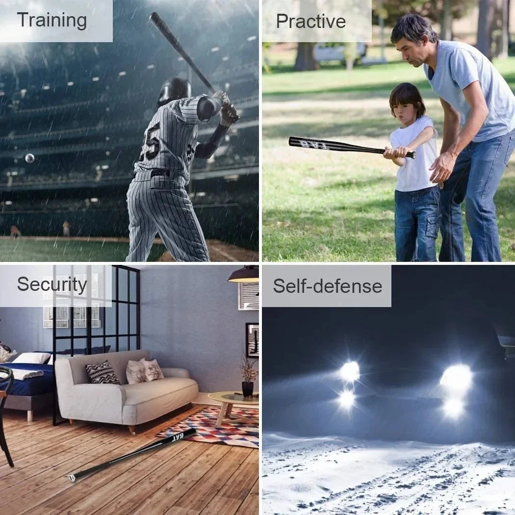 51cm Aluminum Baseball Bat – Youth Outdoor Sports & Self-Defense