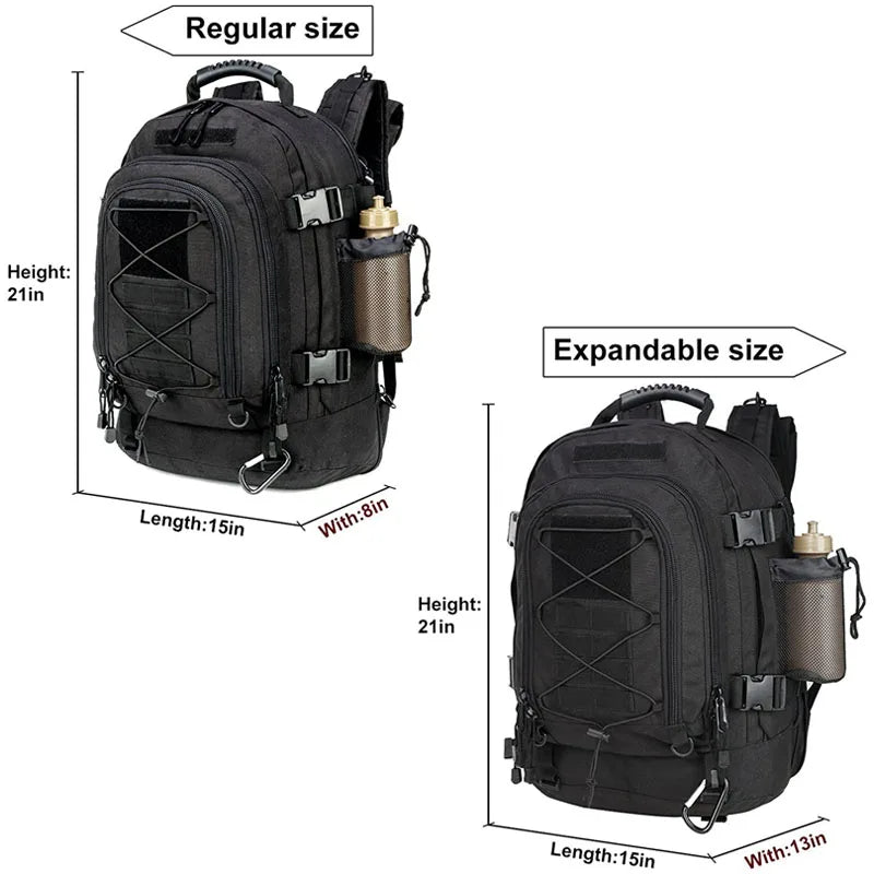 LQARMY 60L Tactical Military Backpack