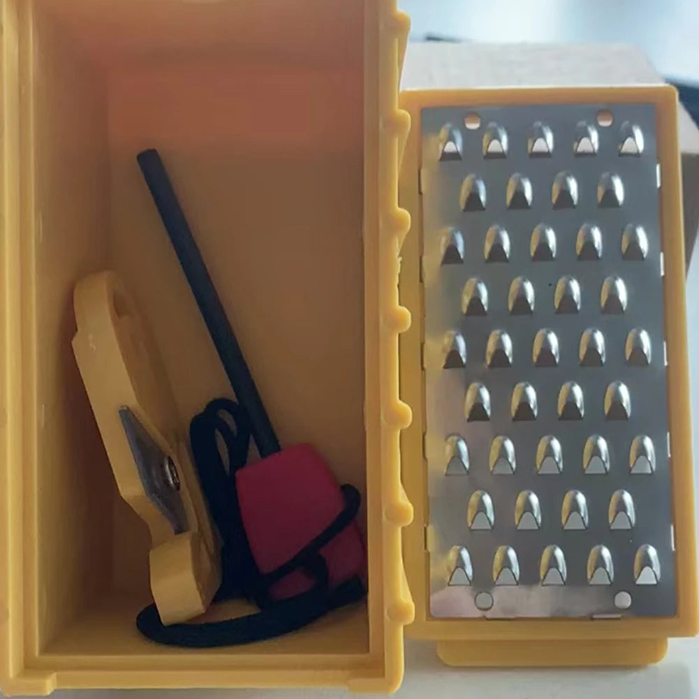 Tinder Maker & Fire Starter – Lightweight Stainless Steel Survival Tool