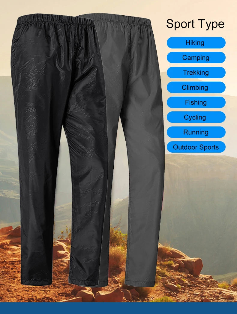 LNGXO Unisex Waterproof Quick Dry Hiking Pants