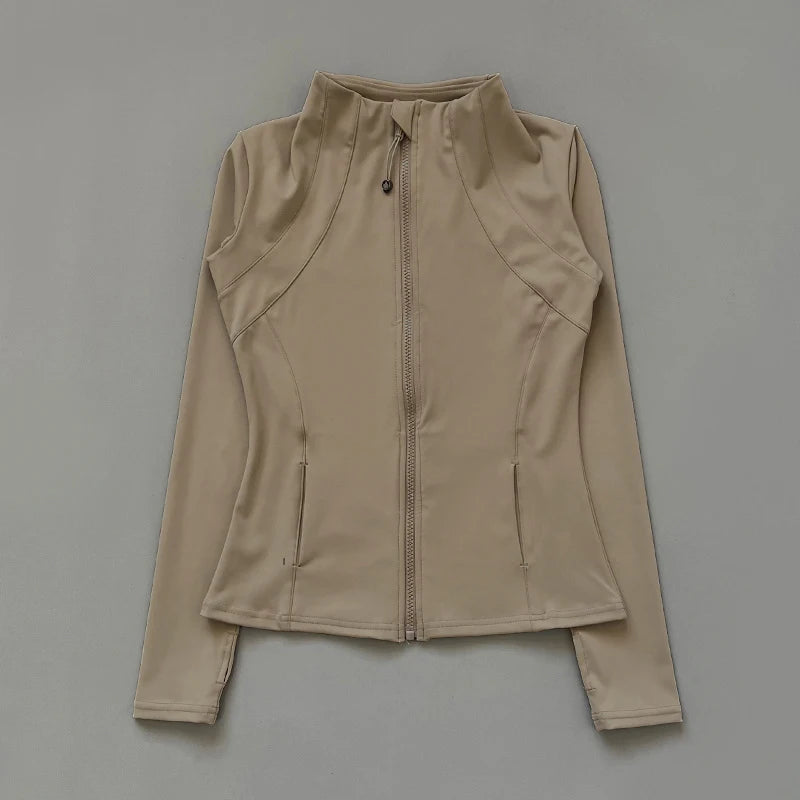 Women’s Running Windbreaker Long Sleeve Sports Jacket