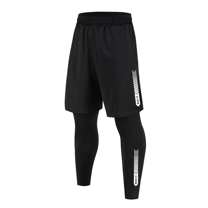 Men’s Quick-Dry Compression Running & Training Pants