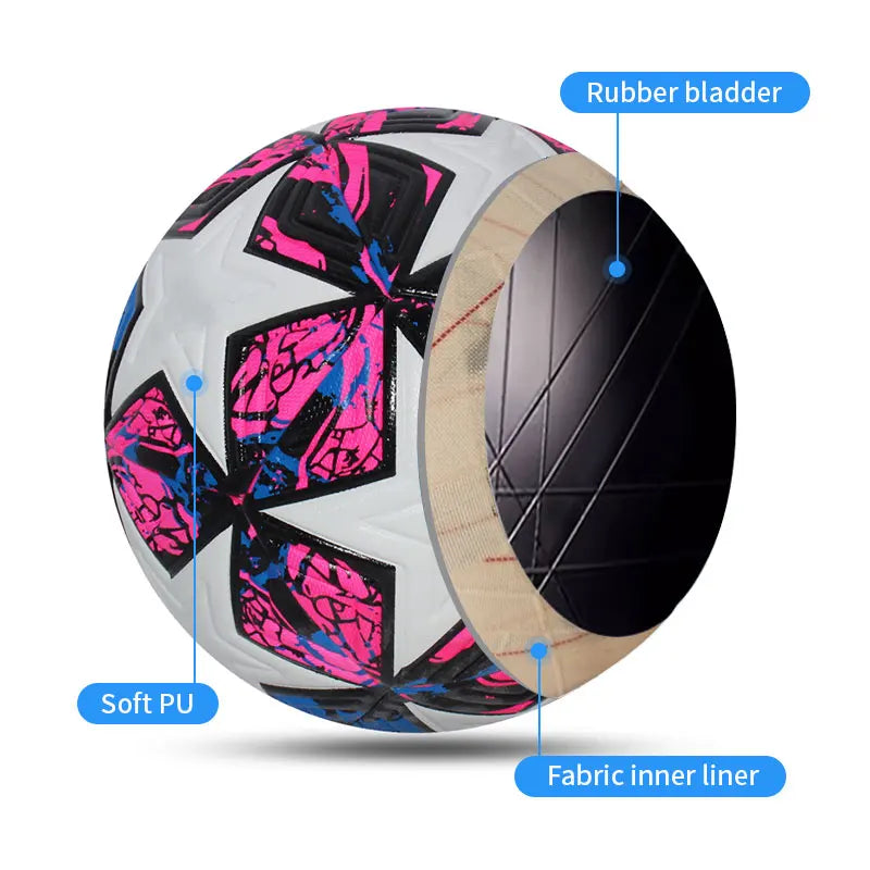 Professional Soccer Ball – Seamless Outdoor Training & Match Football (Size 4 & 5)