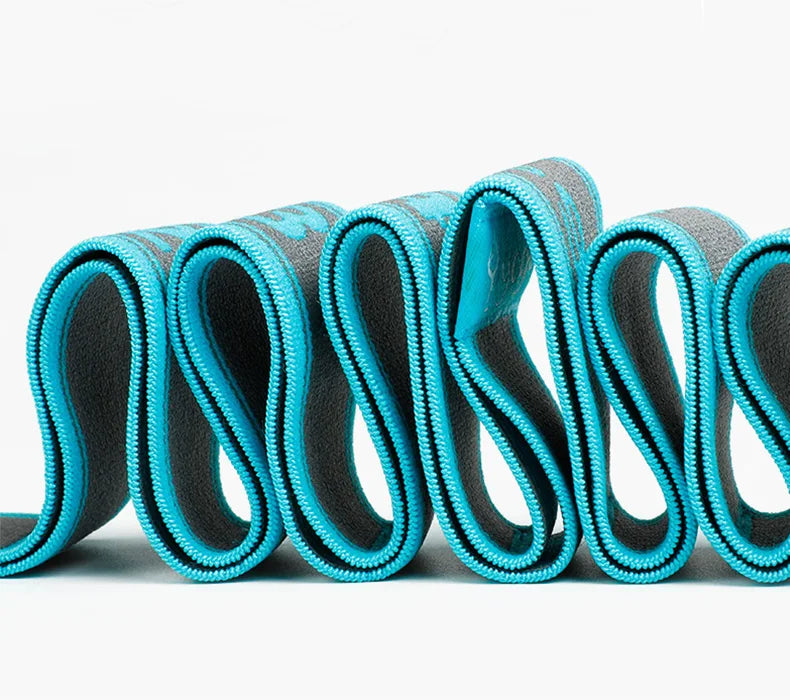 Elastic Yoga Stretch Strap with Loops – Ballet, Pilates & Gymnastics