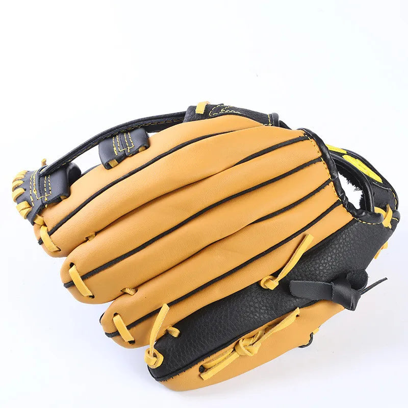 Professional Baseball Gloves – Genuine Leather Mitts for Youth & Adults (11.5–12.5")