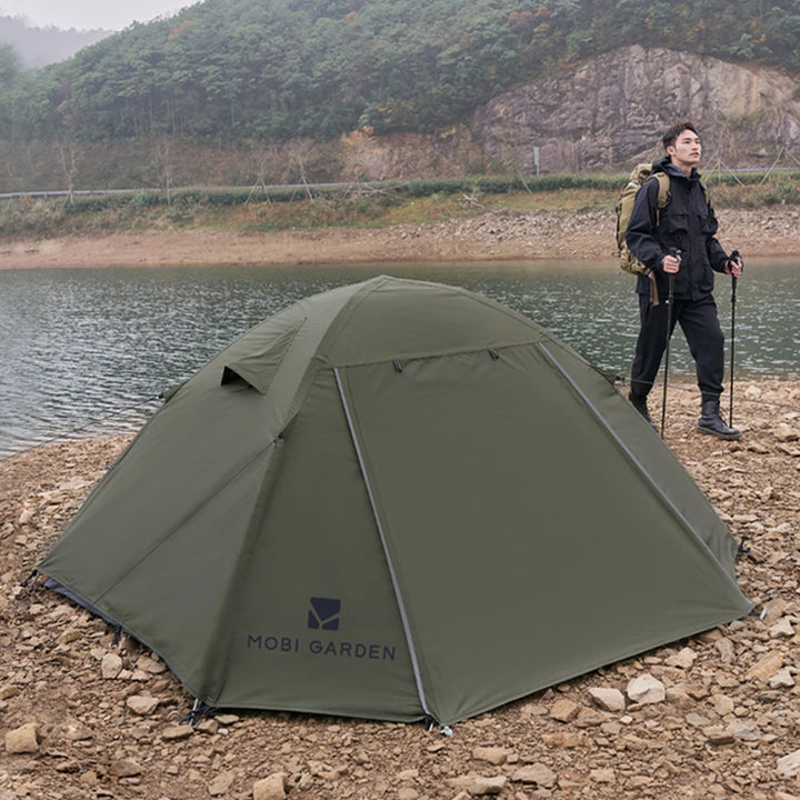 MOBI GARDEN Camping Tent – Waterproof, Sun-Protected & Easy Setup