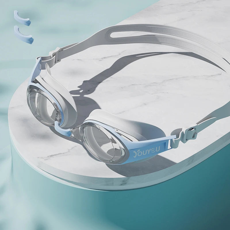 Adult/Youth Swimming Goggles Anti-Fog UV Waterproof Swim Glasses