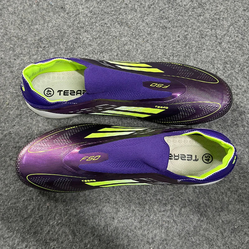 Men’s Soccer Shoes – Studded Indoor & Field Football Cleats, Non-Slip