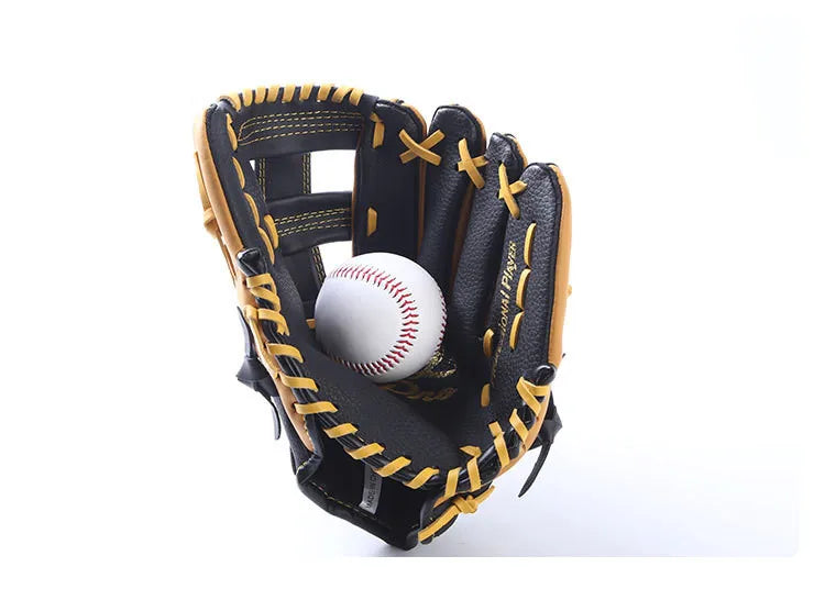 Professional Baseball Gloves – Genuine Leather Mitts for Youth & Adults (11.5–12.5")