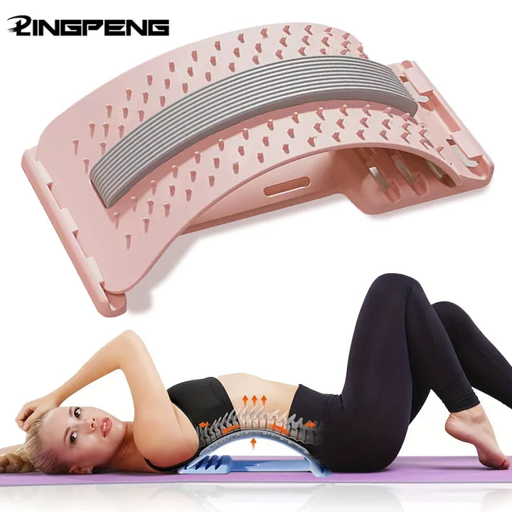 Lumbar Stretching & Massage Device