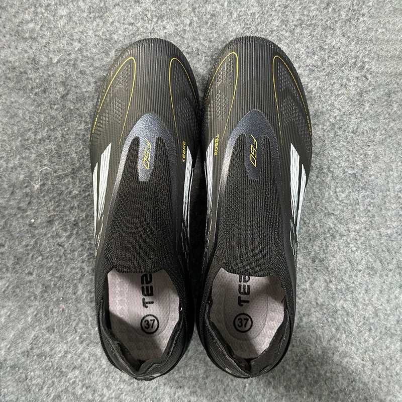 Men’s Soccer Shoes – Studded Indoor & Field Football Cleats, Non-Slip