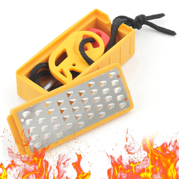 Tinder Maker & Fire Starter – Lightweight Stainless Steel Survival Tool