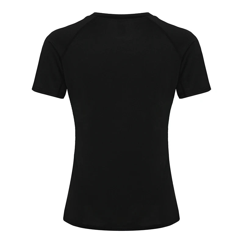Women’s Compression Short Sleeve Athletic Quick-Dry Workout Shirt