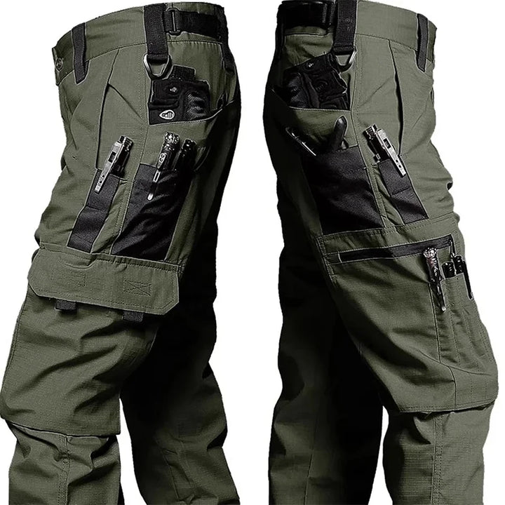 Men’s Tactical Cargo Work Pants Waterproof Outdoor Trousers