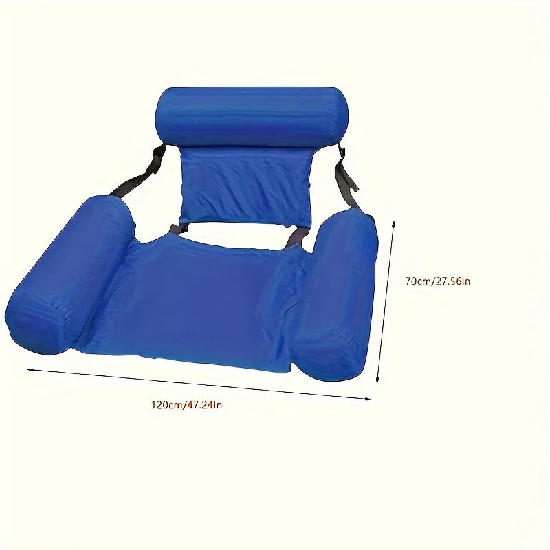 PVC Inflatable Floating Hammock Pool & Beach Lounger
