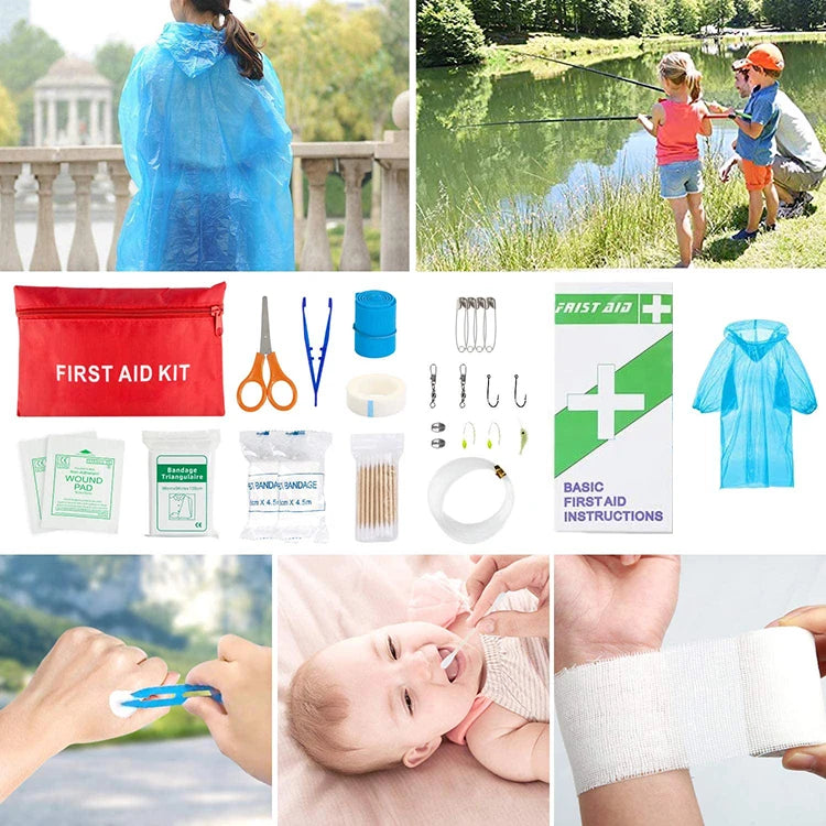 Survival First Aid Kit – Full Molle Emergency & Trauma Bag for Outdoors
