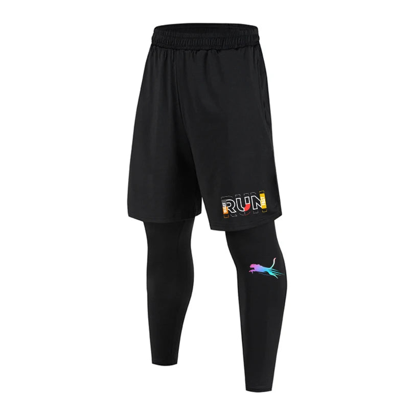 Men’s Quick-Dry Compression Running & Training Pants