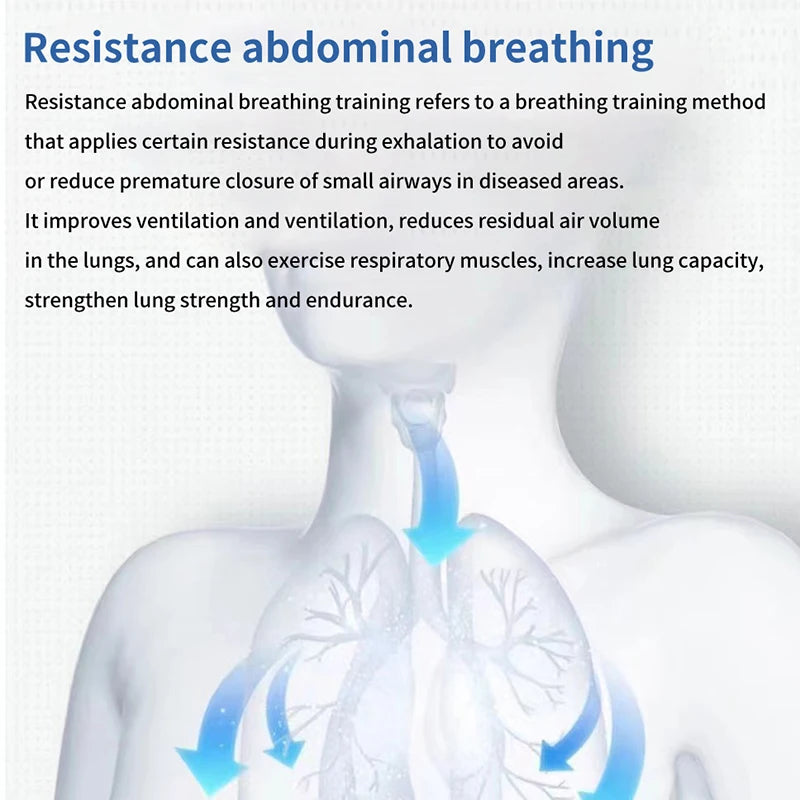 Breathing Trainer Lung Exerciser – High-Altitude Respiratory Fitness Tool