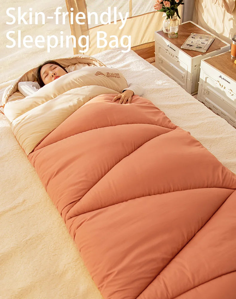 BISINNA Ultralight 4 Season Warm Camping Sleeping Bag