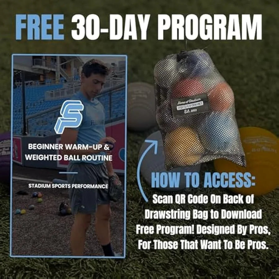 Soft Shell Weighted Baseballs – Pitching & Velocity Training Balls (3.5–32oz)