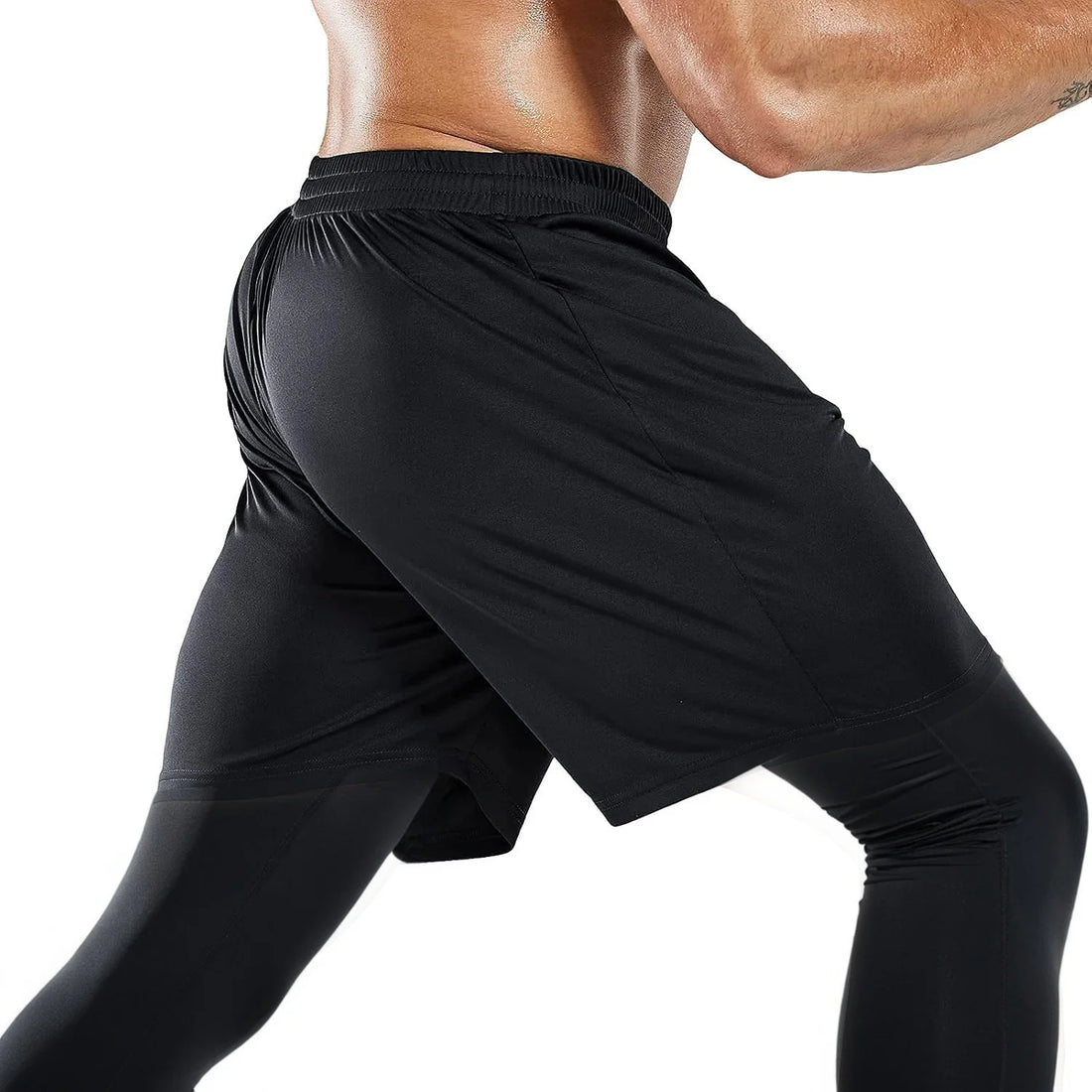 Men’s Quick-Dry Compression Running & Training Pants