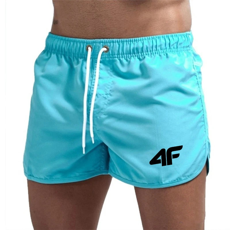 Men’s Quick-Dry Beach Shorts Swim Surf Gym Trunks