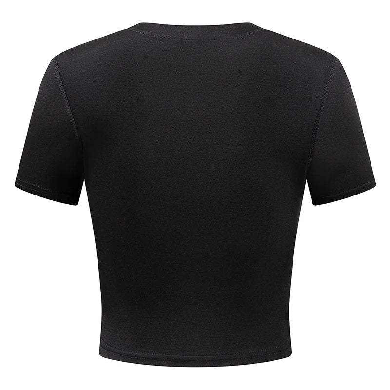 Women’s Compression Short Sleeve Athletic Quick-Dry Workout Shirt