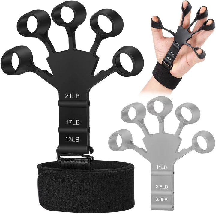 Finger Gripper Hand Strengthener with 6 Resistance Levels