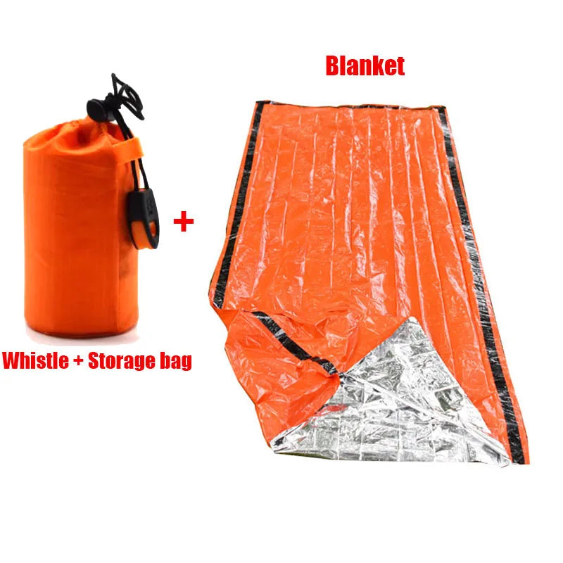 Portable Waterproof Emergency Survival Sleeping Bag Mylar Thermal Sack