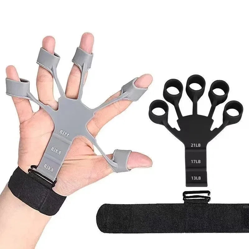 Finger Gripper Hand Strengthener with 6 Resistance Levels