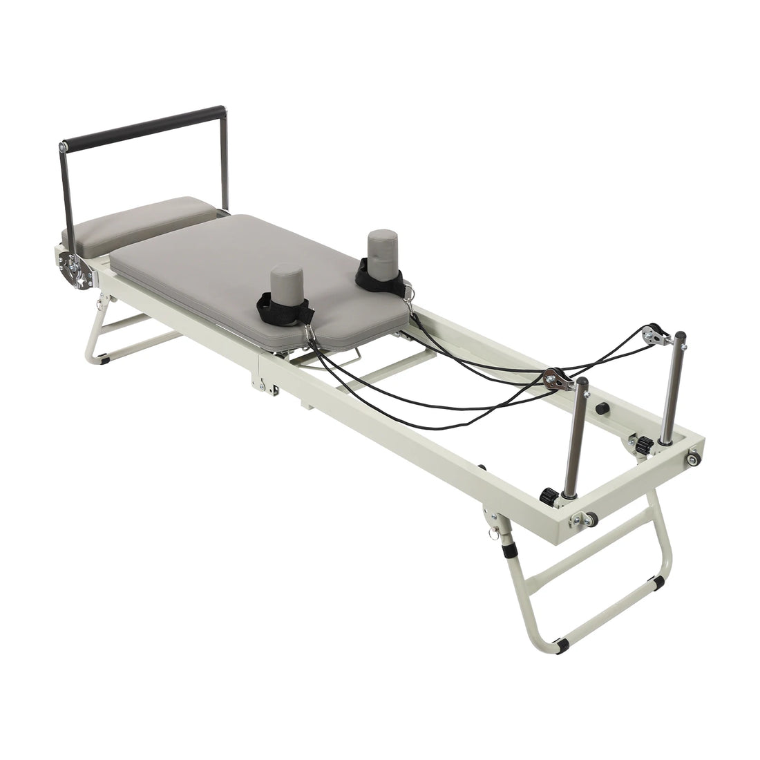 Foldable Pilates Reformer Machine, Multifunctional Yoga Fitness Equipment
