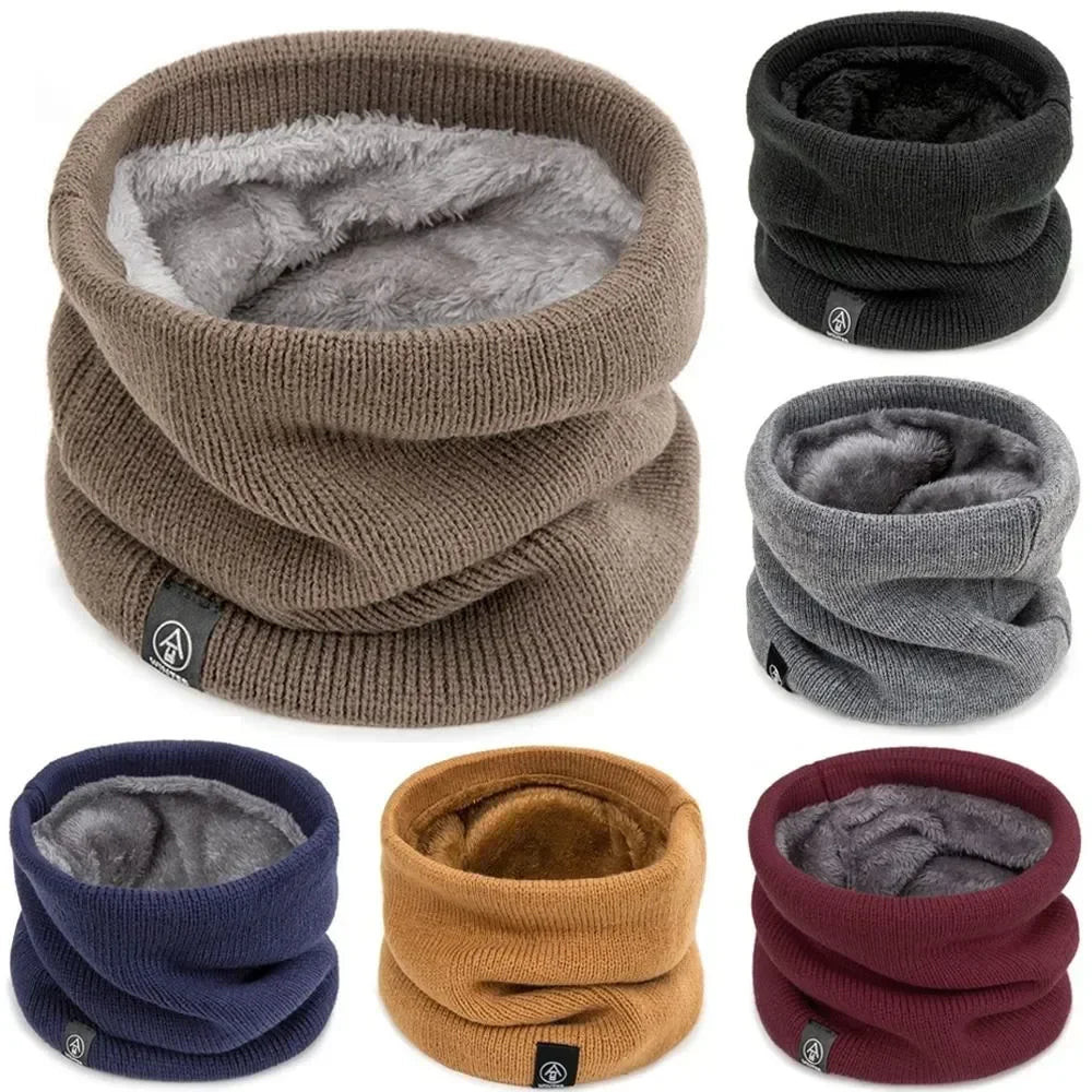 Soft Knitted Winter Neck Warmer for Men and Women