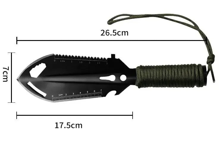 Portable Multifunctional Camping Shovel – Survival, Hiking & Garden Tool