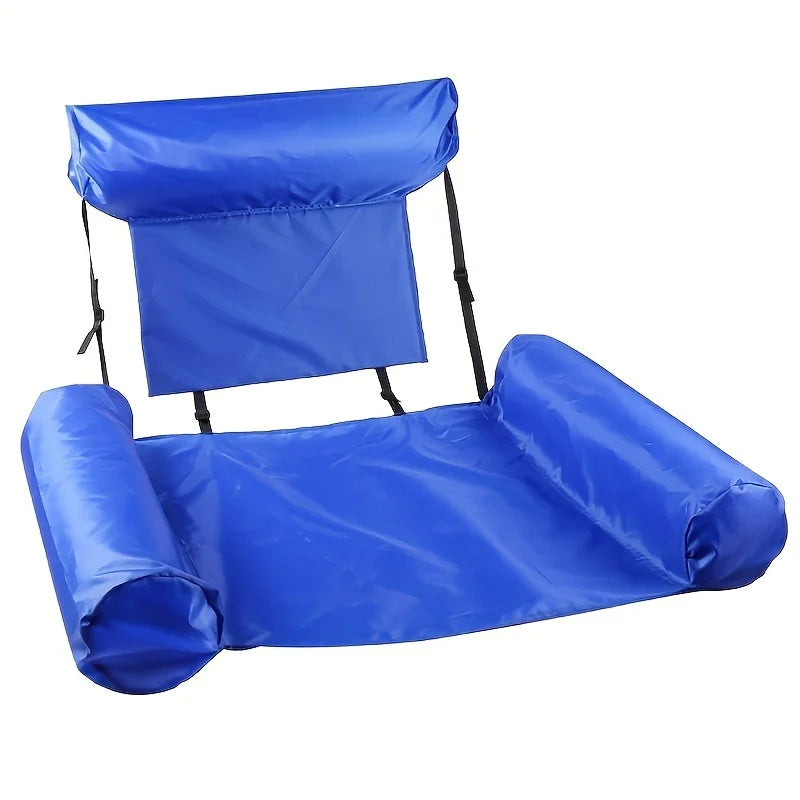 PVC Inflatable Floating Hammock Pool & Beach Lounger