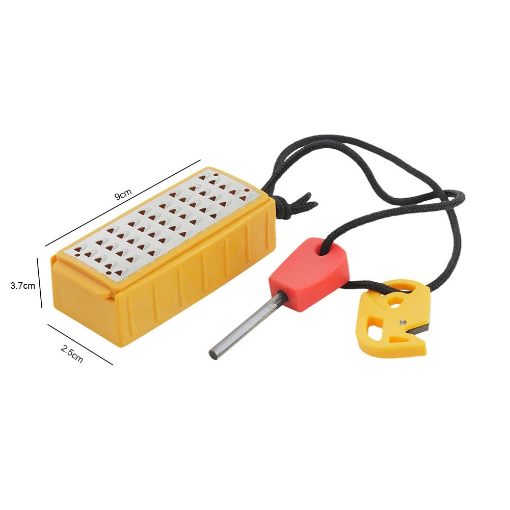 Tinder Maker & Fire Starter – Lightweight Stainless Steel Survival Tool