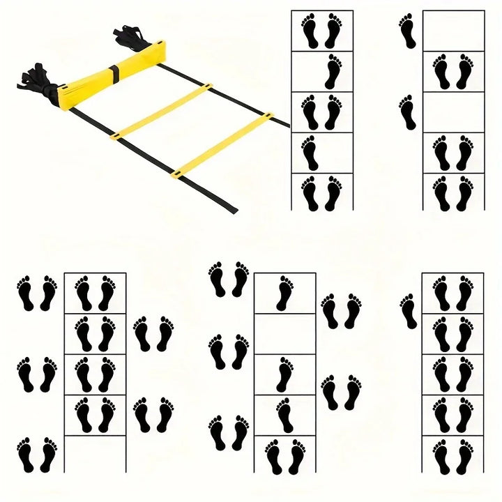Detachable Speed & Agility Ladder – Portable Football Training Equipment