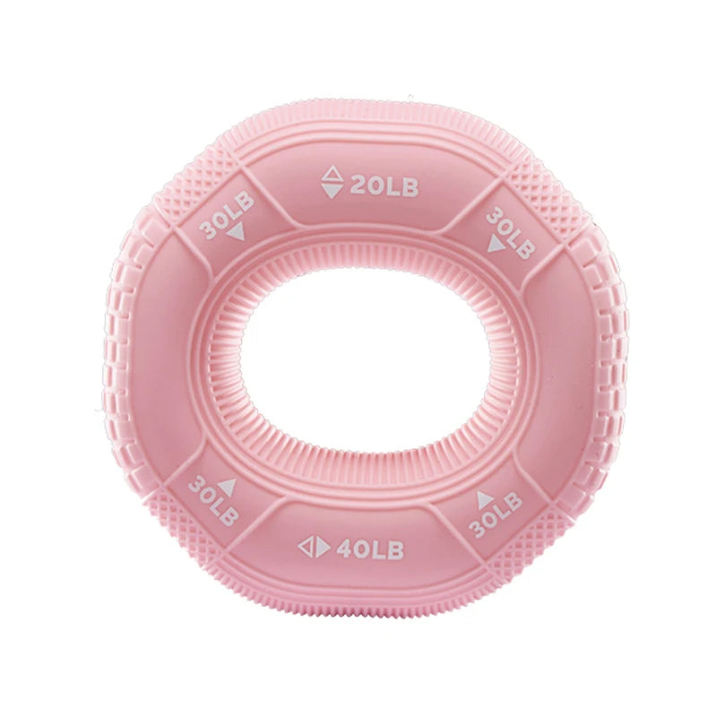 Silicone Adjustable Hand Grip Trainer 20–90LB Forearm & Finger Strengthener