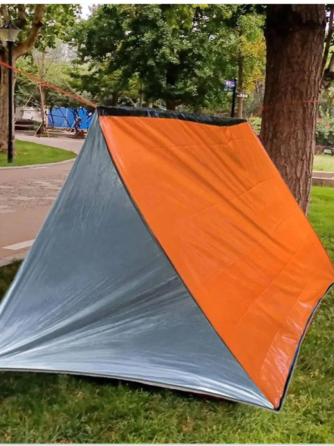 2-Person Emergency Camping Tent Waterproof Travel Shelter