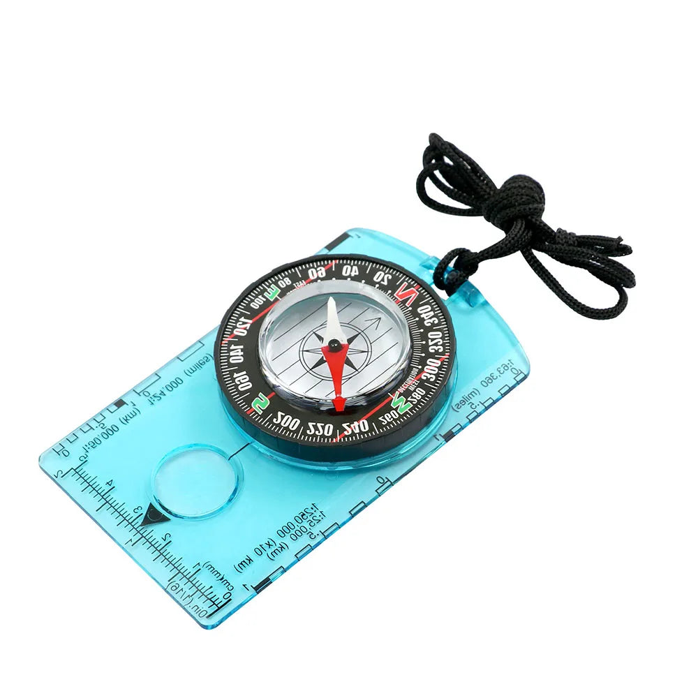 Waterproof Orienteering Baseplate Compass for Hiking and Navigation