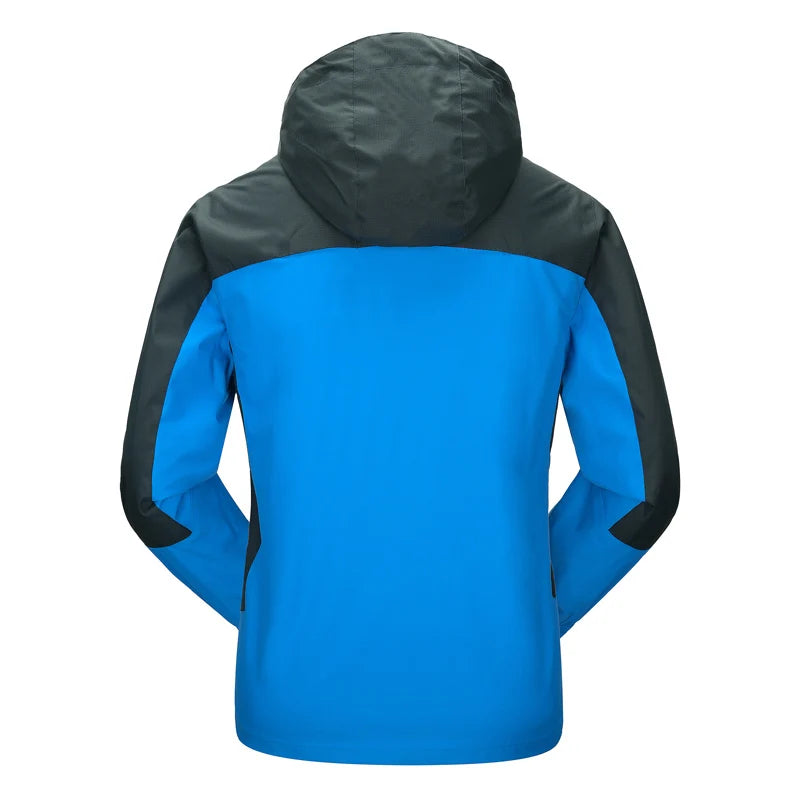 TRVLWEGO Men’s Waterproof Hiking Jacket Outdoor Windbreaker